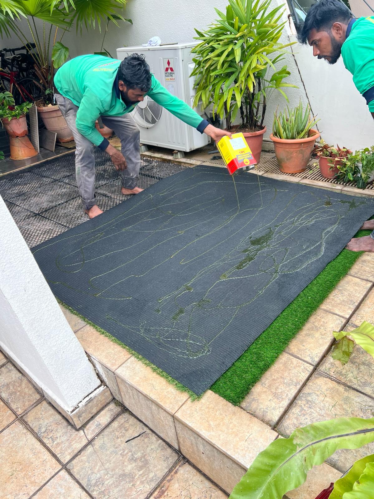Residential Artificial Turf Project